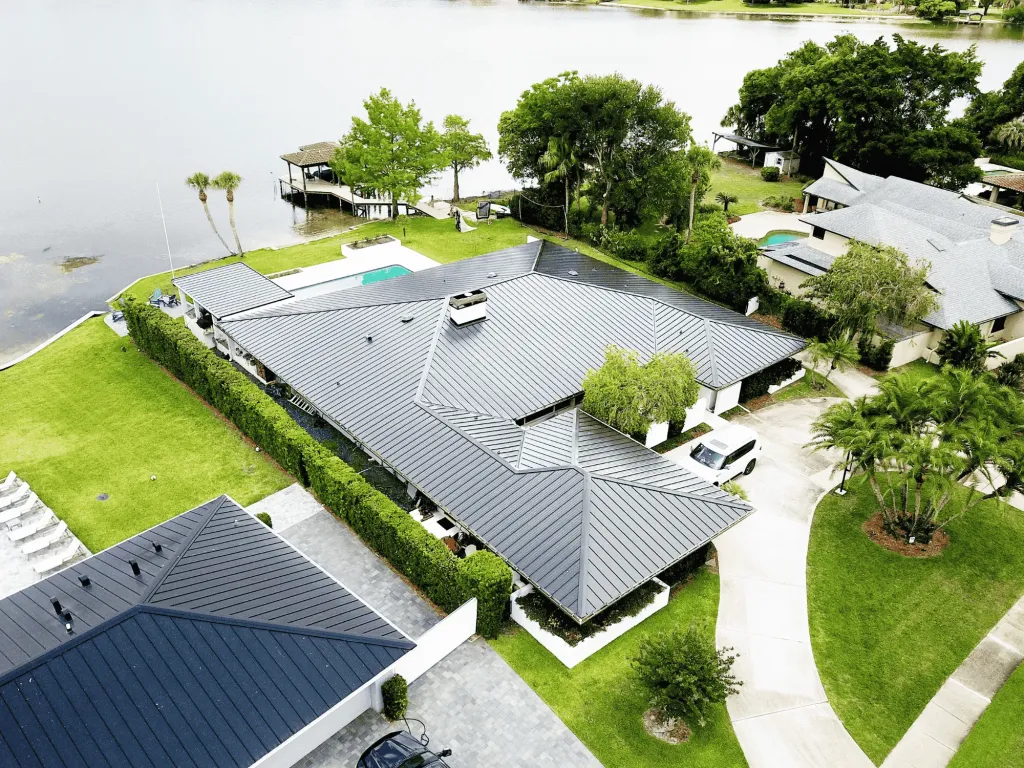 Bela Roofing metal roof home
