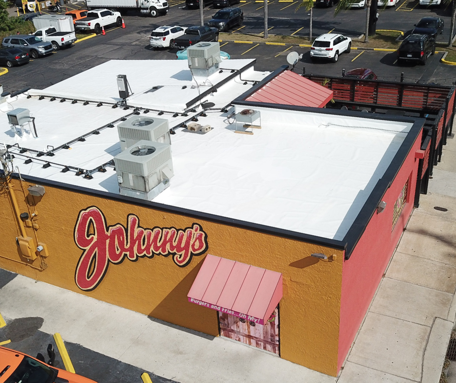 Bela Roofing Installs New TPO Roof for Orlando Icon Johnny’s Fillin’ Station